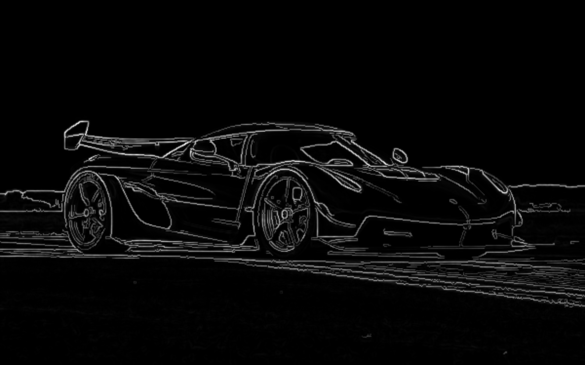 Sample Image koenigsegg Edge Detection